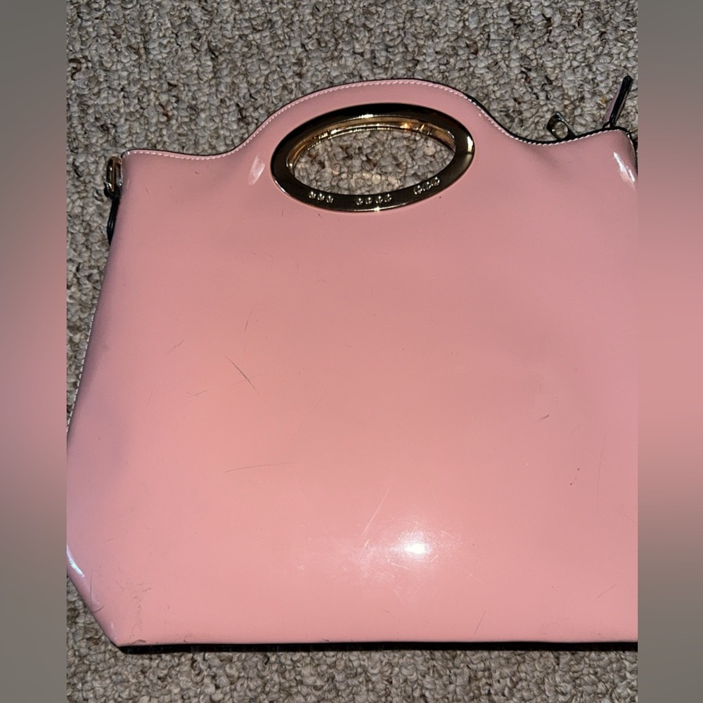Bag has never been used but came with scratches and stains